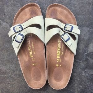 Double-strap Birkenstocks
